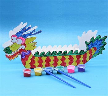 DIY Craft Activity: Mini Dragon Boat