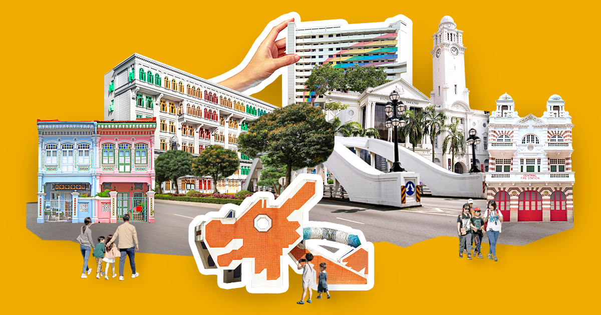 Drop-in Activity for Seniors: Singapore in Frames: Architecture Past & Present