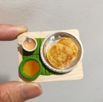 Miniature Hawker Food Clay