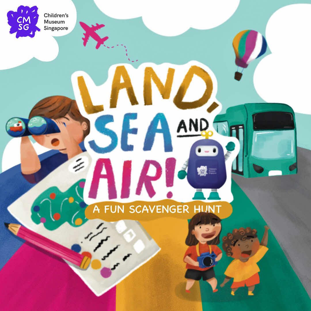 Land Sea and Air - A Fun Scavenger Hunt