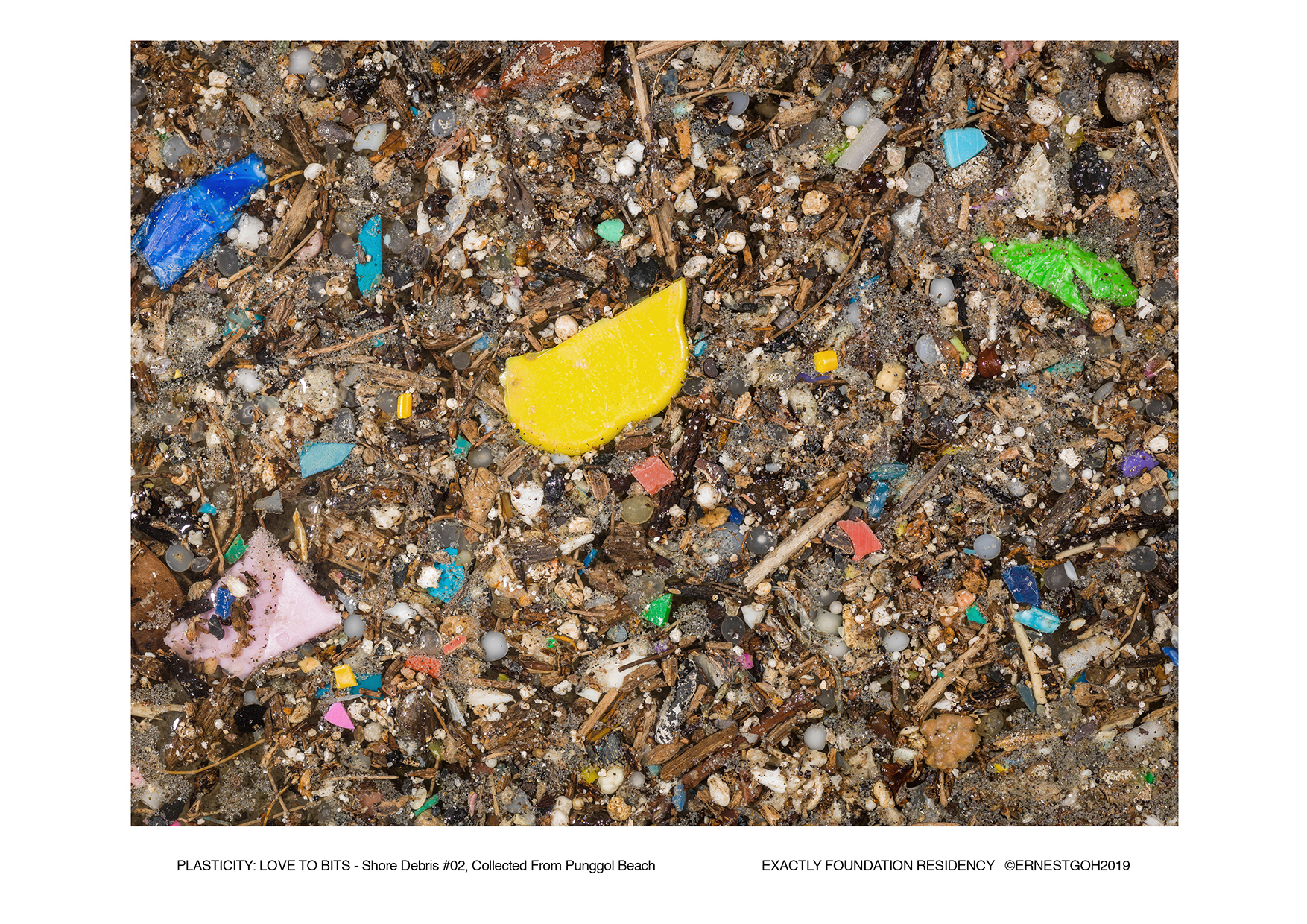 #15 Shore debris #2, Punggol Beach</br>© Ernest Goh, in residency with Exactly Foundation, November 2018