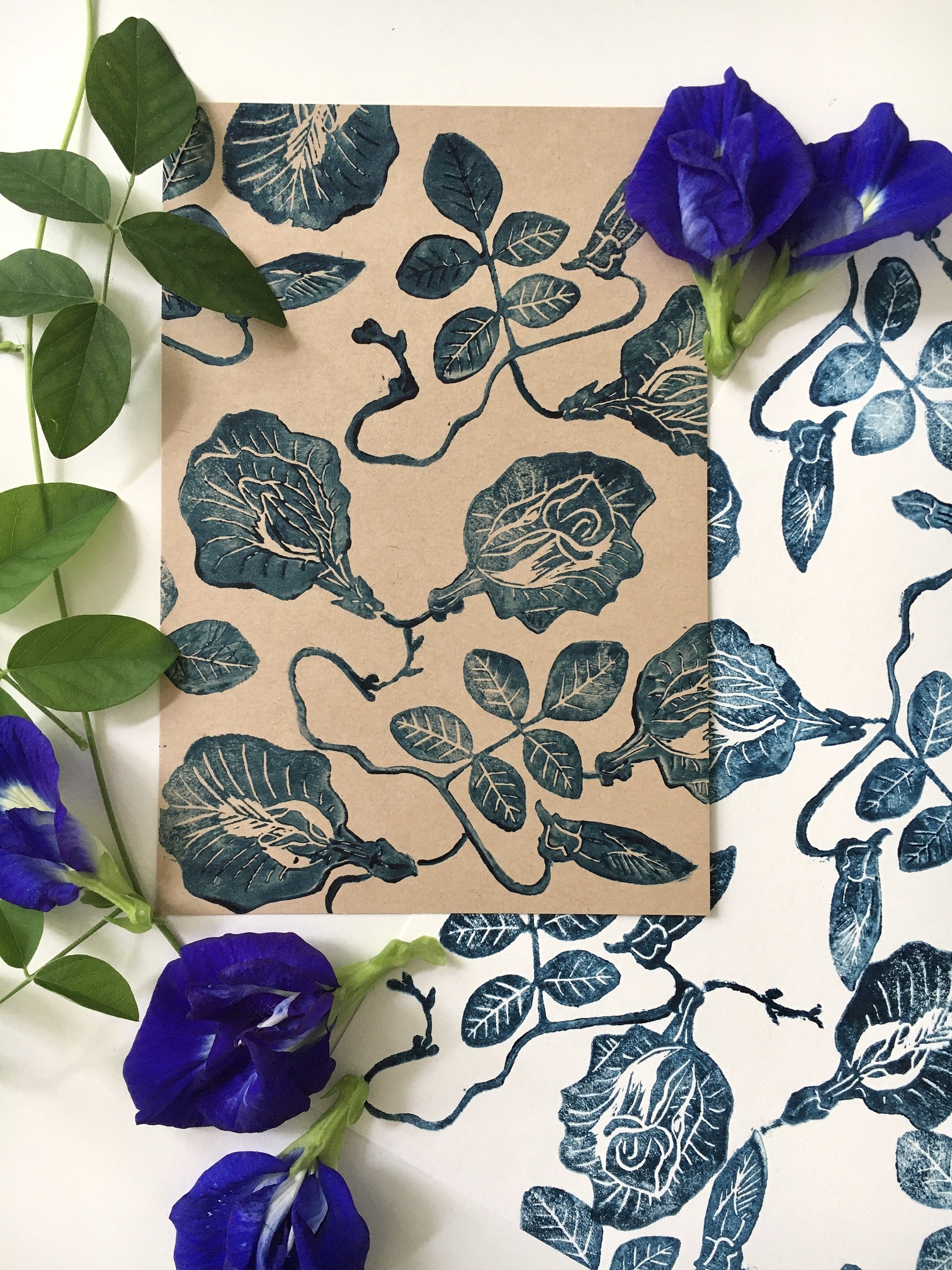 42A_Blue Pea Flowers Workshop 1
